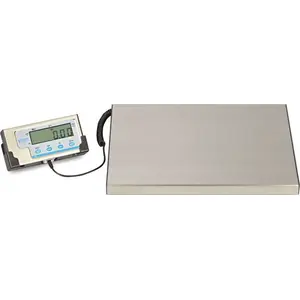 SALTER BRECKNELL 10148141 LPS400 PORTABLE SHIPPING SCALE, 400 LB CAPACITY, 12W X 15D PLATFORM Black
