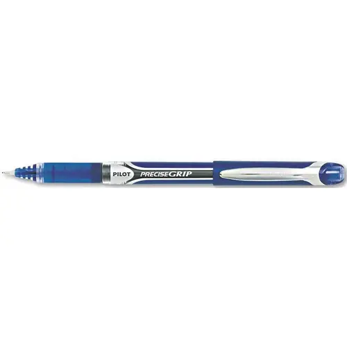 COPY 0 PILOT PRECISE GRIP ROLLER BALL STICK PEN, BLUE INK, BOLD