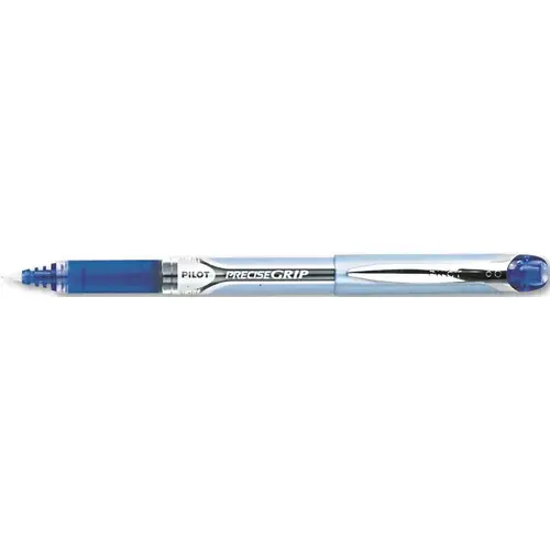 COPY 0 PILOT PRECISE GRIP ROLLER BALL STICK PEN, BLUE INK, EXTRA FINE