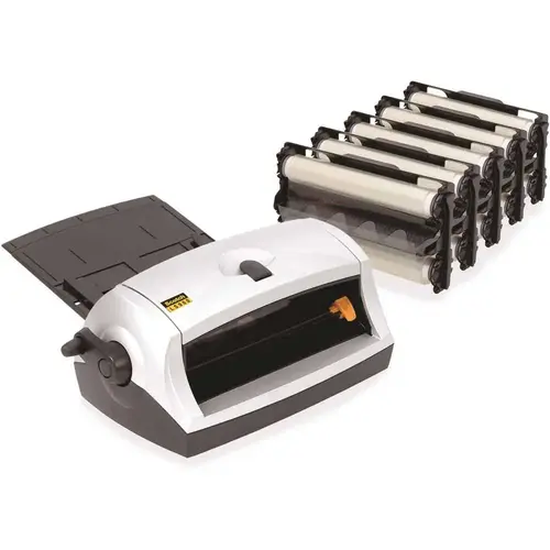 8-1/2 in. Wide Heat Free Laminator with 1/10 in. Maximum Document Thickness Black 8-1/2 in. Wide Heat Free Laminator with 1/10 in. Maximum Document Thickness Black