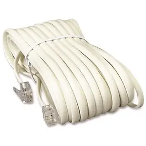 Softalk Communications LLC SOF04020 25 Ft. Plug/Plug Telephone Extension Cord (Ivory)