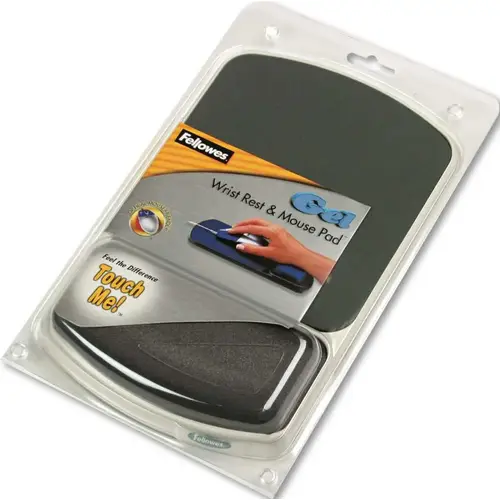 GEL MOUSE PAD W/WRIST REST, NONSKID, 6-1/4 X 10-1/8, PLATINUM/GRAPHITE Gray GEL MOUSE PAD W/WRIST REST, NONSKID, 6-1/4 X 10-1/8, PLATINUM/GRAPHITE Gray