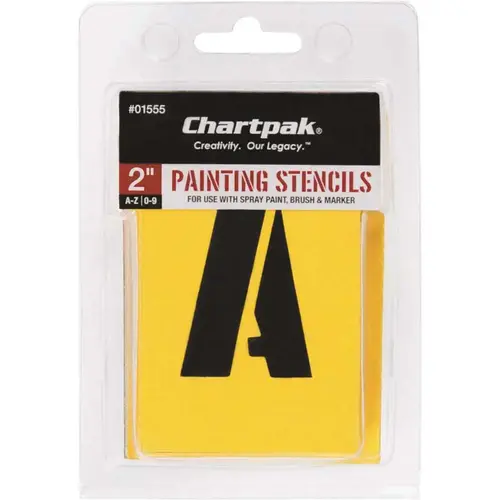 Painting Stencil Set, A-Z -9, Manila