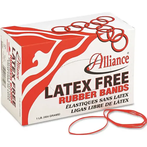 LATEX-FREE ORANGE RUBBER BANDS, SIZE 19, 3-1/2 X 1/16 LATEX-FREE ORANGE RUBBER BANDS, SIZE 19, 3-1/2 X 1/16