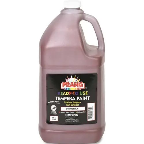 READY-TO-USE TEMPERA PAINT, BROWN, 1 GAL READY-TO-USE TEMPERA PAINT, BROWN, 1 GAL