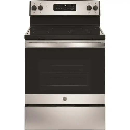 30 in. 5.3 cu. ft. Electric Range in Stainless Steel with Self Clean 30 in. 5.3 cu. ft. Electric Range in Stainless Steel with Self Clean