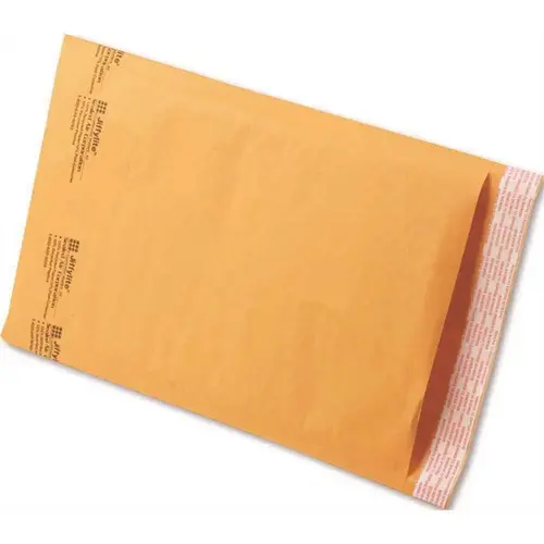 Jiffylite Self-Seal Mailer, #3, 8 1/2 X 14 1/2, Golden Brown Kraft - pack of 100