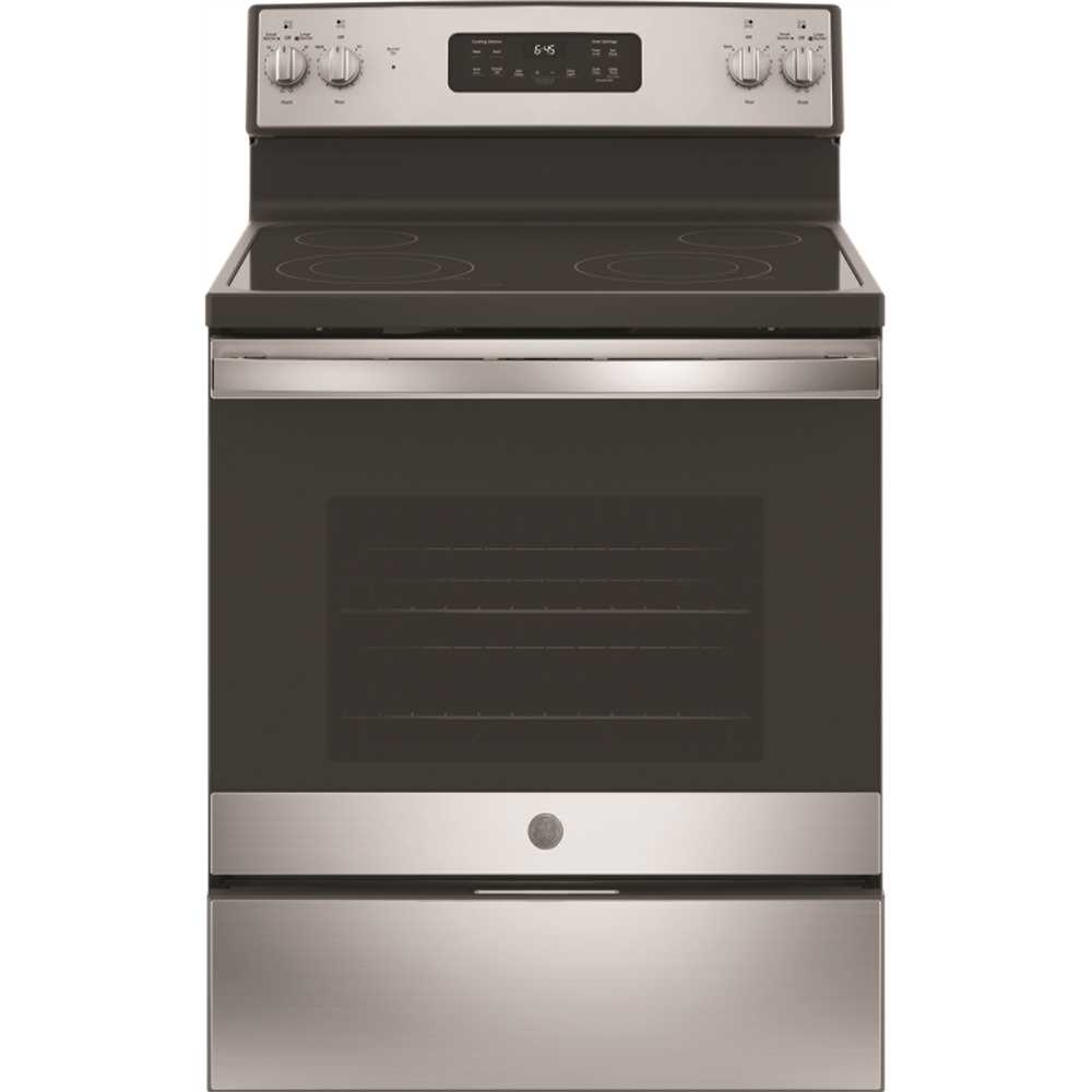 GE JB645RKSS 30 in. 5.3 cu. ft. Freestanding Electric Range in Stainless Steel
