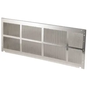 Amana Tool SGK01B 42 in. x 16 in. Aluminum Exterior Grille Silver
