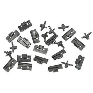 CRL PCK45783 1983-1989 740/760 Volvo Windshield Clip Kit Windshield FW457 - 24 Clips