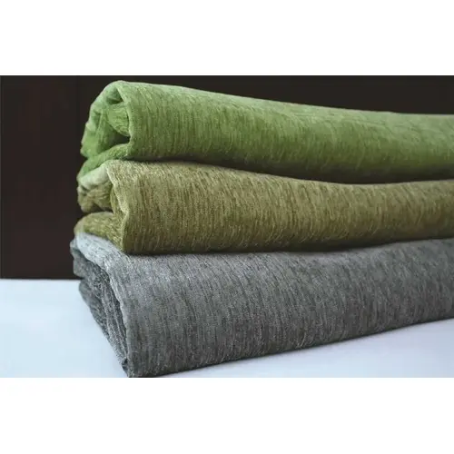 CHENILLE BED SCARF BRZ KG Bronze - pack of 12
