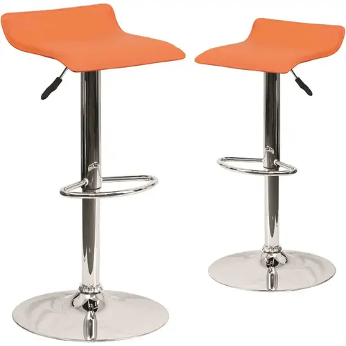 31.25 in. Orange Bar stool Color/Finish Family 31.25 in. Orange Bar stool Color/Finish Family