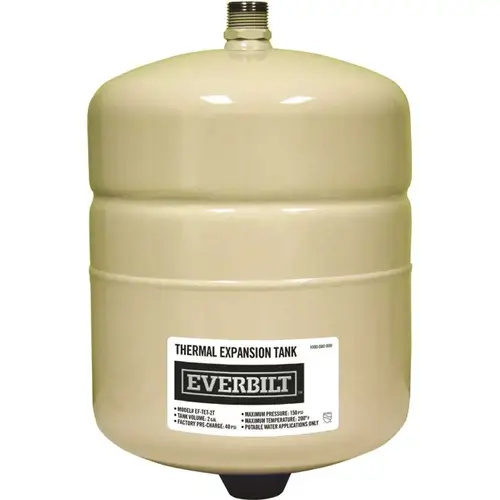 2 gal. Thermal Expansion Tank Beige/Bisque 2 gal. Thermal Expansion Tank Beige/Bisque