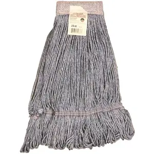 ALPHAPOINTE 7920-01-511-7589 Skilcrafta Inhibitor Wet Mop Head, Looped-End 24 Oz., Blue - pack of 12