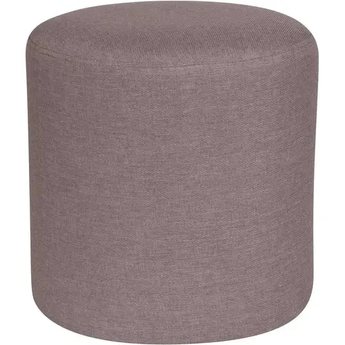 Light Gray Fabric Ottoman Light Gray Fabric Ottoman