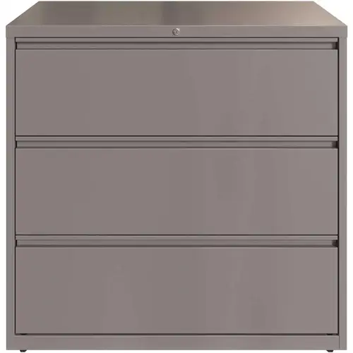 42 in. W Silver 3-Drawer Lateral File Cabinet 42 in. W Silver 3-Drawer Lateral File Cabinet