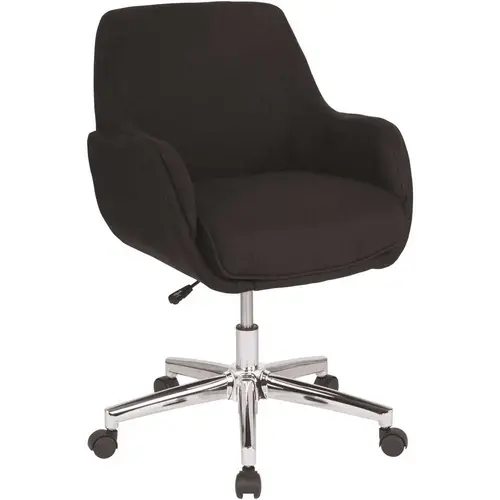 Black Fabric Office/Desk Chair Black Fabric Office/Desk Chair
