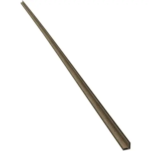 Natural Oak 94 in. Vinyl Backsplash Accessory Inside Corner Trim Natural Oak 94 in. Vinyl Backsplash Accessory Inside Corner Trim