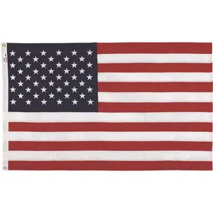 Koralex II 60311000II 6 ft. x 10 ft. Spun Polyester Large Commercial United States Flag