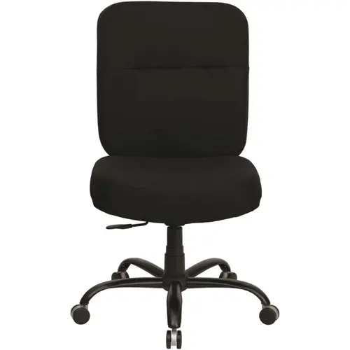 Fabric Swivel Office Chair in Black Fabric Swivel Office Chair in Black