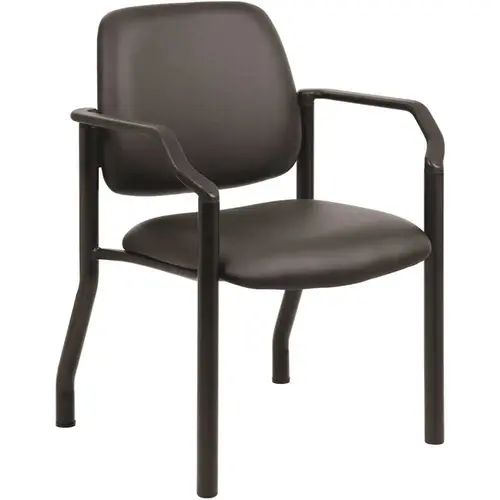 Antimicrobial Black Guest Chair Antimicrobial Black Guest Chair