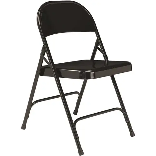 50 Series Black All-Steel Folding Chair - pack of 4 50 Series Black All-Steel Folding Chair - pack of 4