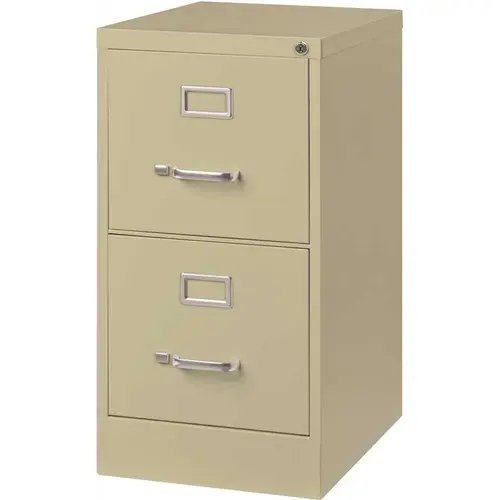 2200 Series Putty 22 in. Deep 2-Drawer Letter Width Decorative Vertical File Cabinet 2200 Series Putty 22 in. Deep 2-Drawer Letter Width Decorative Vertical File Cabinet