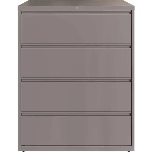 42 in. W Arctic Silver 4-Drawer Lateral File Cabinet 42 in. W Arctic Silver 4-Drawer Lateral File Cabinet