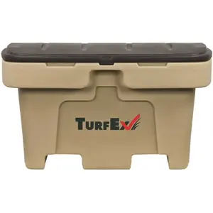 TurfEx 74057 12 Cubic Foot Storage Container, Lid Included