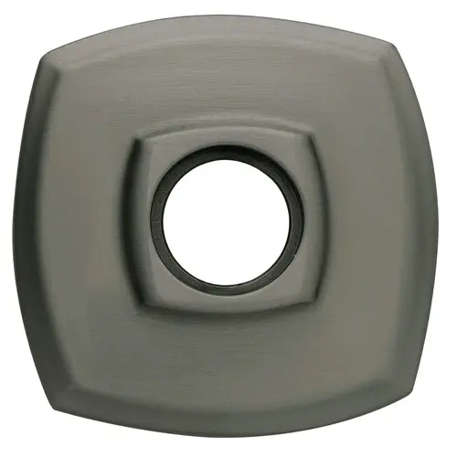 2-5/8" Privacy Rose Antique Nickel Finish Pair 2-5/8" Privacy Rose Antique Nickel Finish Pair