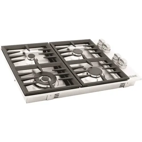 30 in. 4 Burner Top Control Gas Cooktop in Stainless Steel 30 in. 4 Burner Top Control Gas Cooktop in Stainless Steel