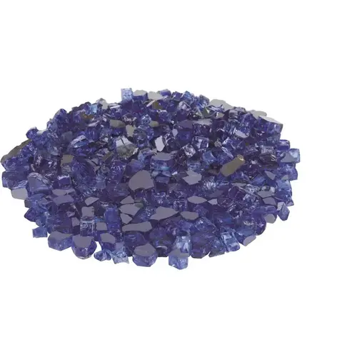 Sapphire Blue Reflective Fire Glass Sapphire Blue Reflective Fire Glass