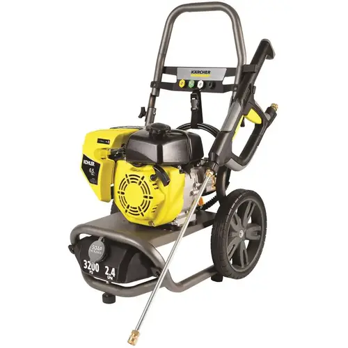G3200XK 3200 PSI 2.4 GPM Cold Water Gas Pressure Washer Powered by Kohler G3200XK 3200 PSI 2.4 GPM Cold Water Gas Pressure Washer Powered by Kohler