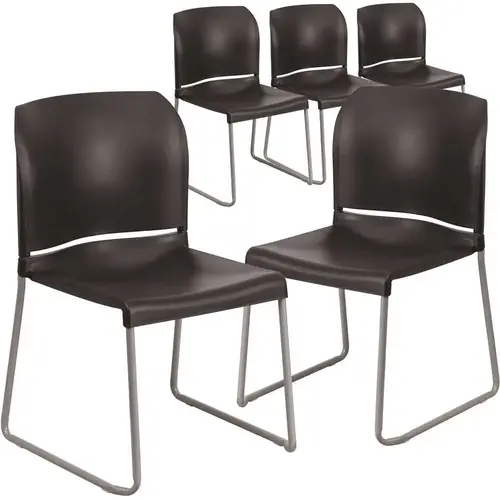 Black Plastic Stack Chairs Black Plastic Stack Chairs