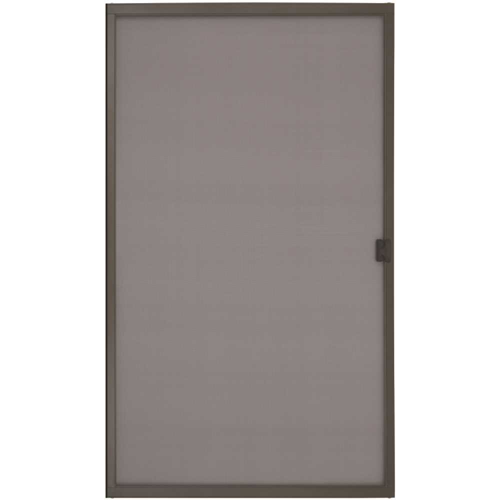 US Lock SCRE48BRZ 48" x 78-80" Sliding Screen Door Bronze