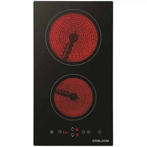 12 in. Electric Stove Ceramic Surface Radiant Cooktop in Black with 2-Elements 12 in. Electric Stove Ceramic Surface Radiant Cooktop in Black with 2-Elements