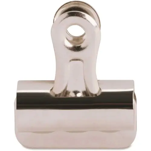 Number 1 Heavy-Duty Bulldog Grip Clips, Silver Number 1 Heavy-Duty Bulldog Grip Clips, Silver