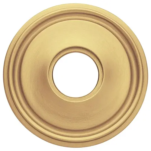 2-5/8" Grooved Privacy Rose Vintage Brass Finish