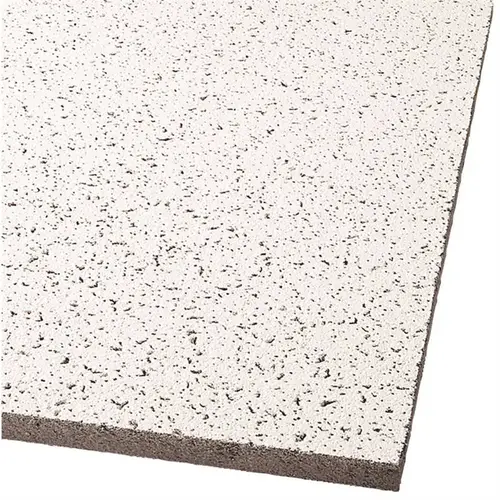 Armstrong Cortega 2 ft. x 4 ft. x 5/8 in. Square LayIn Fire Guard Ceiling Panel White - pack of 6