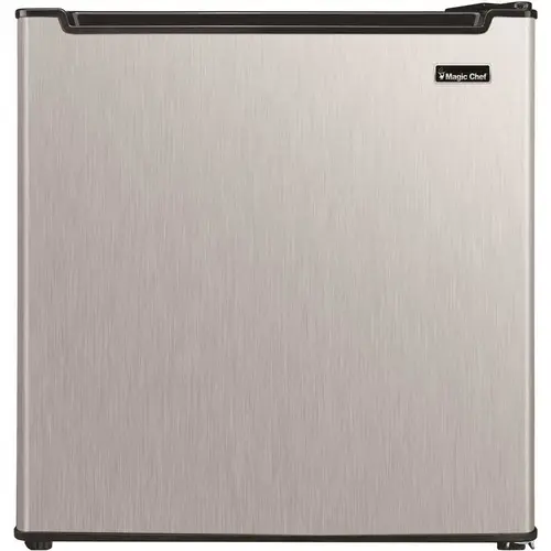 1.7 cu. ft. Mini Fridge in Stainless Steel Freezerless 1.7 cu. ft. Mini Fridge in Stainless Steel Freezerless