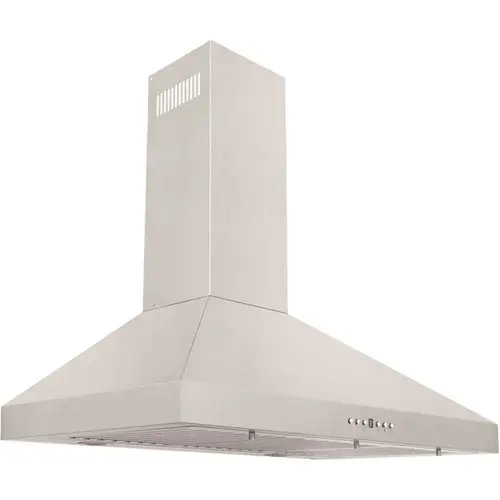 30 in. 400 CFM Convertible Vent Wall Mount Range Hood in Stainless Steel 30 in. 400 CFM Convertible Vent Wall Mount Range Hood in Stainless Steel