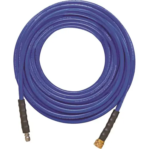 Carpet 1/4 in. x 75 ft. Replacement/Extension Hose with QC Connections for 3000 PSI Pressure Washers Carpet 1/4 in. x 75 ft. Replacement/Extension Hose with QC Connections for 3000 PSI Pressure Washers
