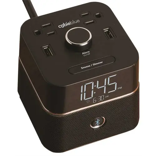 CUBIEBLUE ALARM CLOCK