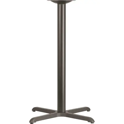 Black Metal Pedestal Dining Table - Base Only - Seats 2 Black Metal Pedestal Dining Table - Base Only - Seats 2