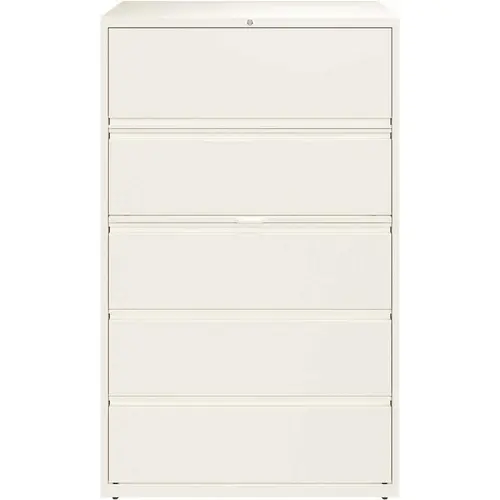 HL10000 White 42 in. Wide 5-Drawer Lateral File Cabinet with Posting Shelf and Roll-Out Binder Storage HL10000 White 42 in. Wide 5-Drawer Lateral File Cabinet with Posting Shelf and Roll-Out Binder Storage