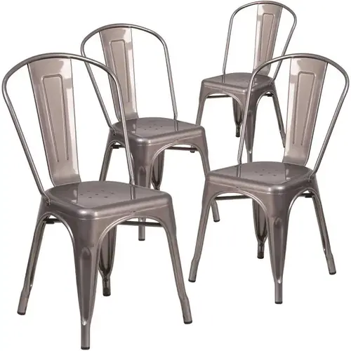 Clear Coated Restaurant Chairs Clear Coated Restaurant Chairs