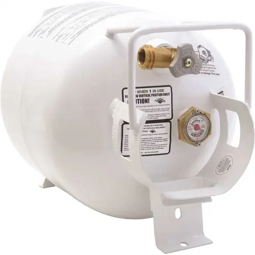 20 lbs. Horizontal Propane Tank Refillable Cylinder with OPD Valve and Gauge 20 lbs. Horizontal Propane Tank Refillable Cylinder with OPD Valve and Gauge