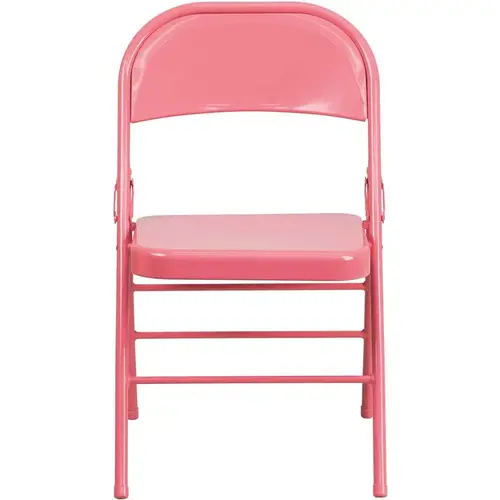 Bubblegum Pink Metal Folding Chair Bubblegum Pink Metal Folding Chair