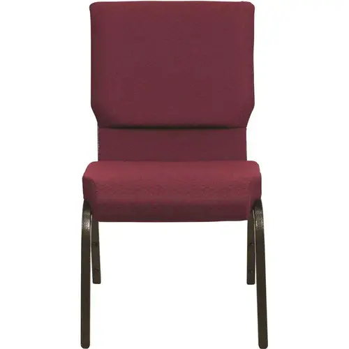 Fabric Stackable Chair in Burgundy Fabric Stackable Chair in Burgundy