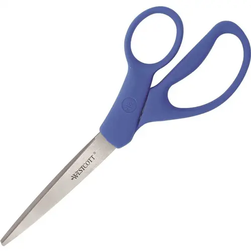 3.50 in. Straight 8 in. Stainless Steel Straight-Left/Right Office Shears 3.50 in. Straight 8 in. Stainless Steel Straight-Left/Right Office Shears